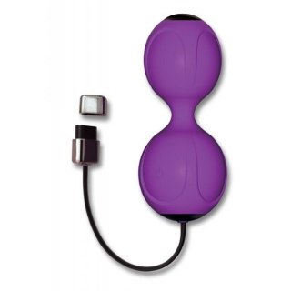 Kulki Kegel wibrujące Alive fioletowe z pilotem USB