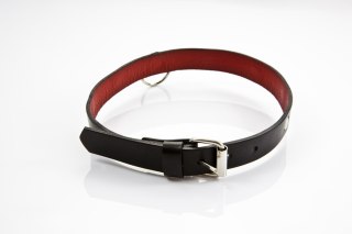 Obroża damska Whips Collection skórzana cienka 2 cm regulowana