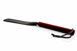 Pejcz skórzany Whips Collection czerwony 44 cm