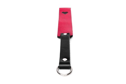 Pejcz z packą serduszko Whips Collection 38 cm