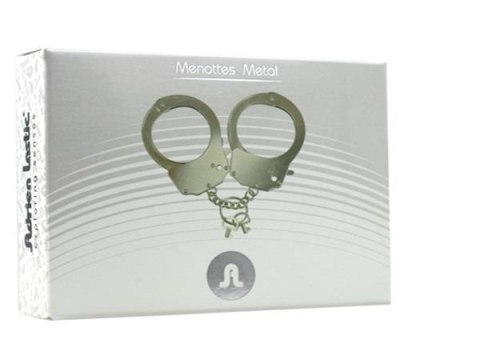 Kajdanki metaliczne regulowane Adrien Lastic
