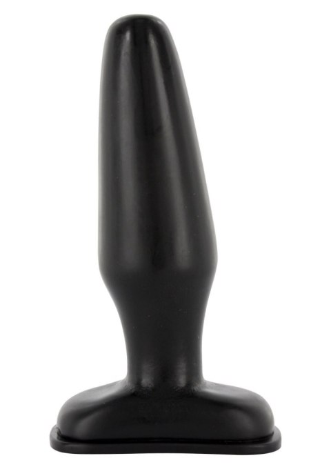 Korek analny PVC Seven Creations czarny 14.7 cm