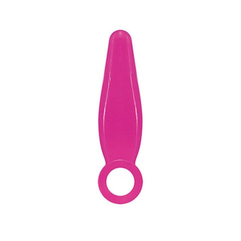 Korek analny palcowy Jammy Jelly Toyz4lovers różowy