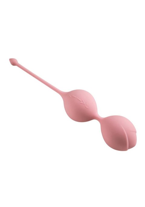 Kulki dopochwowe Alive silikonowe różowe 20 cm