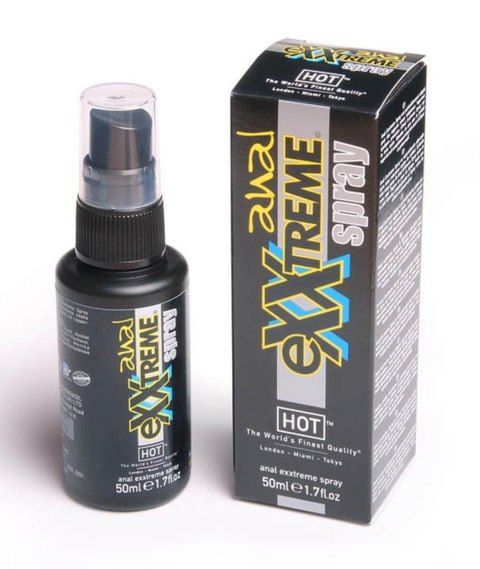 Spray analny Hot eXXtreme nawilżający znieczulający 50ml