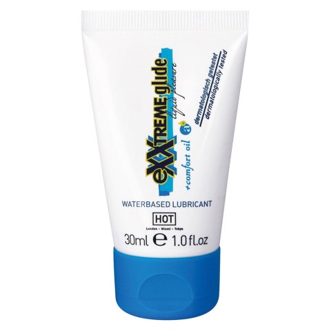 Żel na bazie wody eXXtreme Glide z olejem komfortowym a+ Hot 30 ml