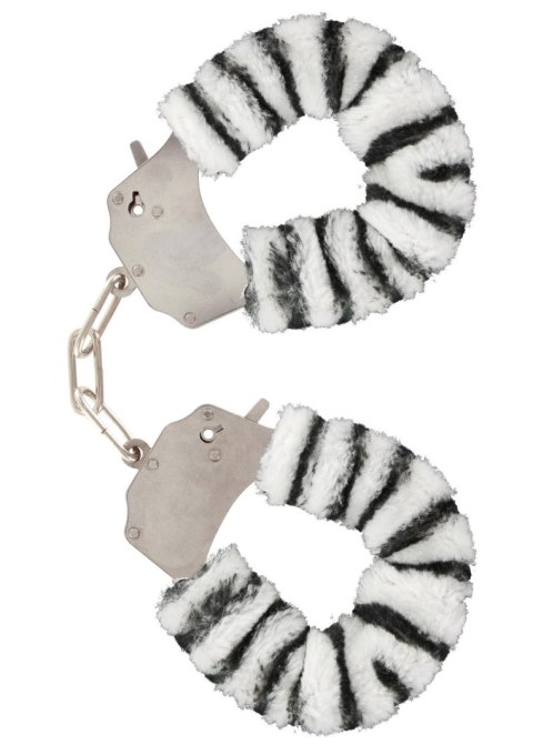 Kajdanki futrzane ToyJoy wielokolorowe