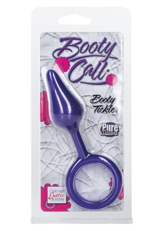 Korek analny silikonowy ToyJoy Booty Tickler fioletowy 9,5 cm