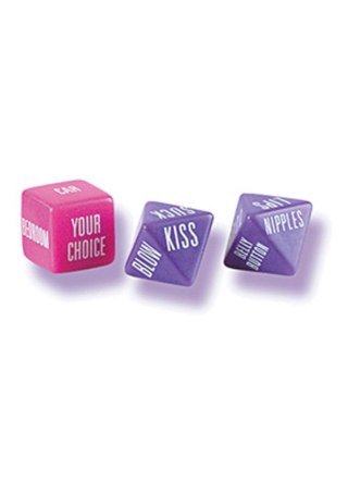 Kostki do gry erotycznej Spicy Dice Calexotics wielokolorowe
