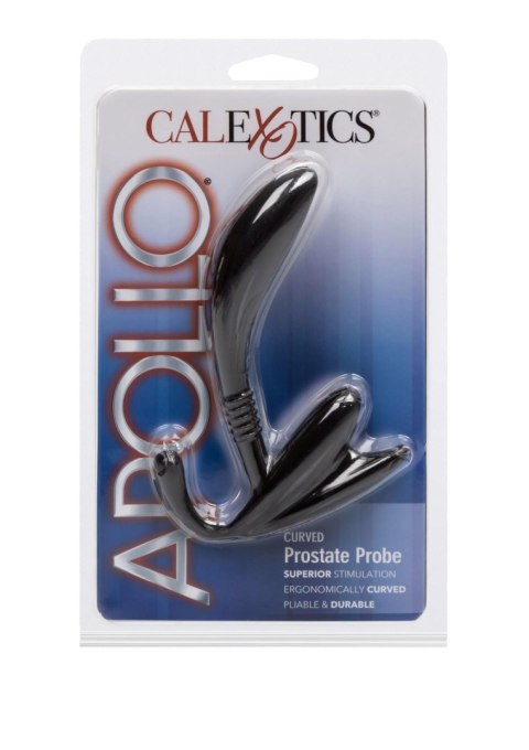 Masażer prostaty zakrzywiony Calexotics czarny 11.5 cm