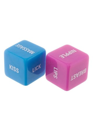 Miłosne kości do gry ToyJoy różowe