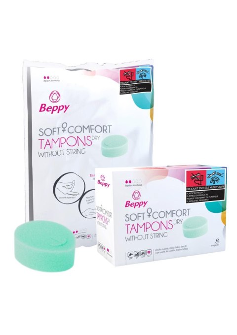 Tampony Beppy Soft Comfort Dry Natural 8 szt