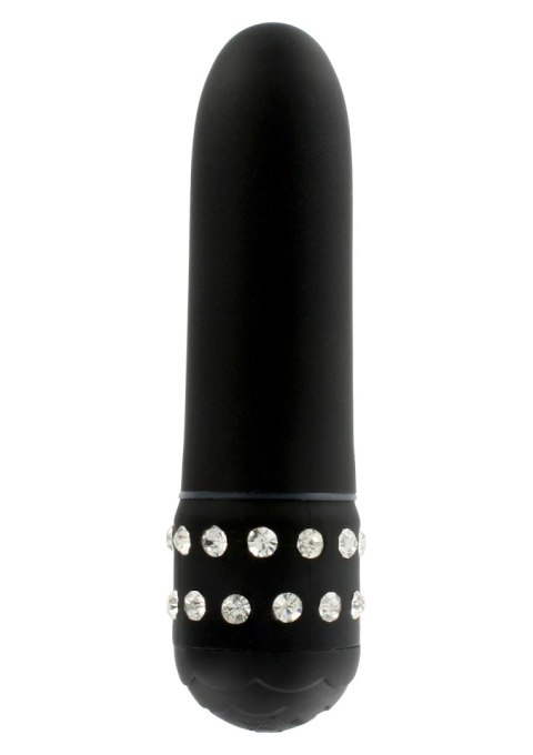 Wibrator Diamond Petit Vibe ToyJoy czarny 11 cm