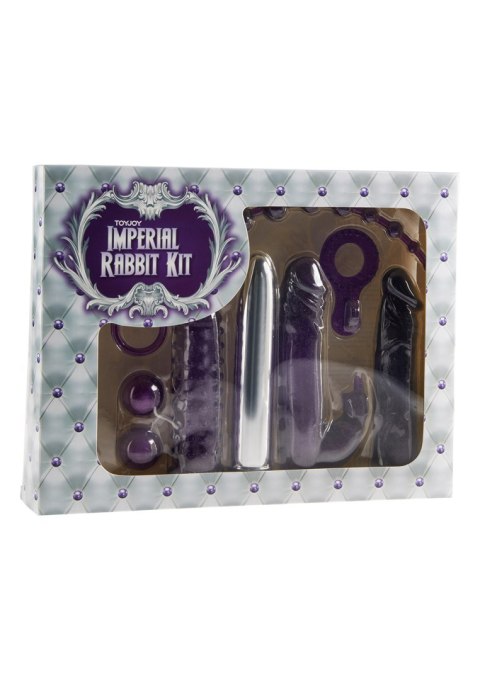 Zestaw erotyczny Imperial Rabbit Kit fioletowy ToyJoy