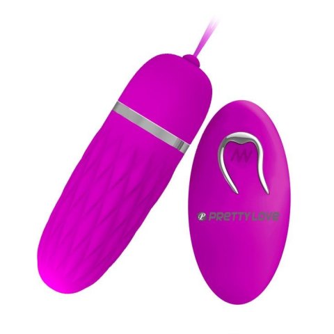 Bezprzewodowe wibrujące jajko Pretty Love Dawn 12 funkcji