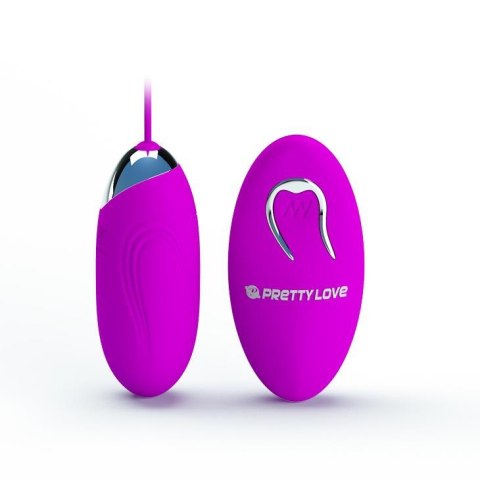 Jajko wibrujące Pretty Love Jenny silikonowe z pilotem USB 7 cm