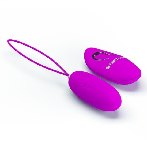 Jajko wibrujące Pretty Love Jenny silikonowe z pilotem USB 7 cm