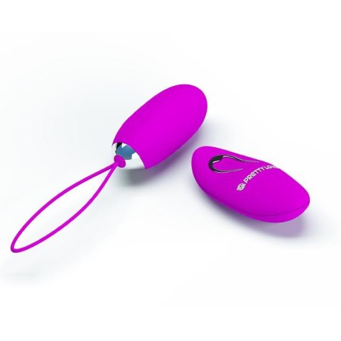 Jajko wibrujące Pretty Love Jenny silikonowe z pilotem USB 7 cm
