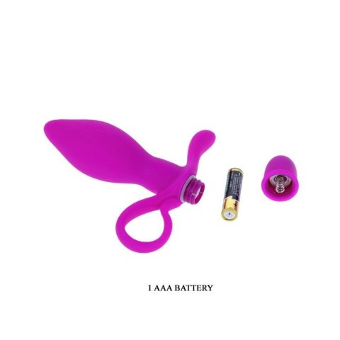 Korek analny wibrujący Pretty Love Taylor fioletowy 10 funkcji