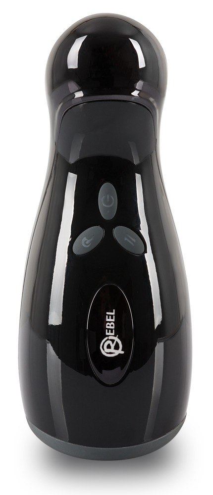 Masturbator Rebel z 3 funkcjami wibracji i ogrzewania 20 cm USB