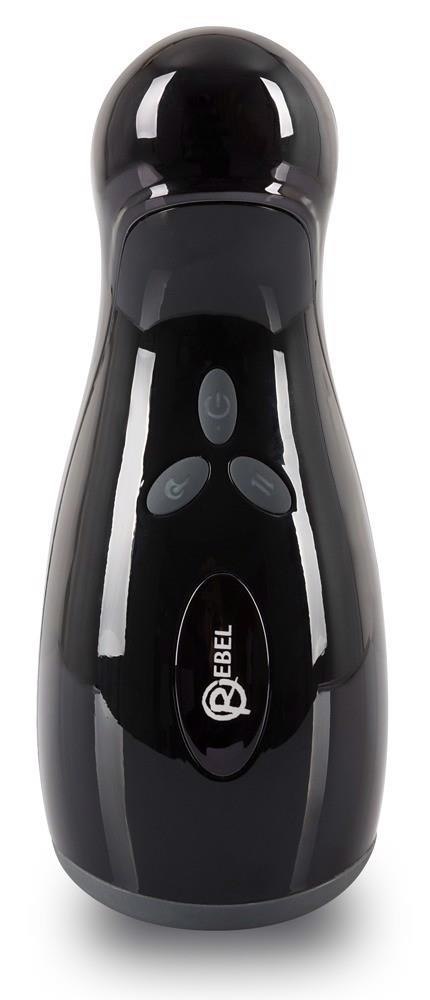 Masturbator Rebel z 3 funkcjami wibracji i ogrzewania 20 cm USB