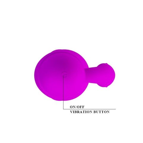 Mini wibrator silikonowy Pretty Love Cesar różowy 12 cm