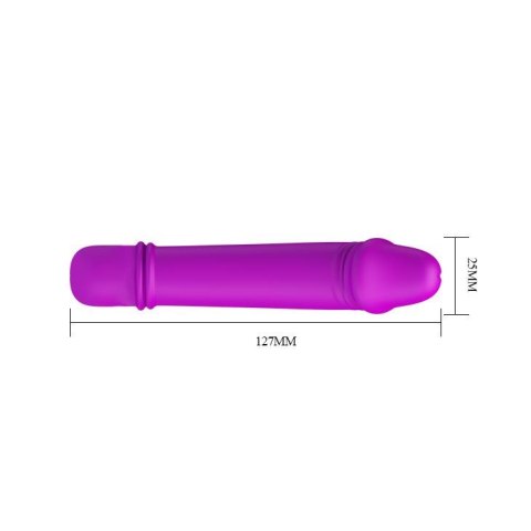 Mini wibrator silikonowy Pretty Love Emily 10 funkcji wodoodporny