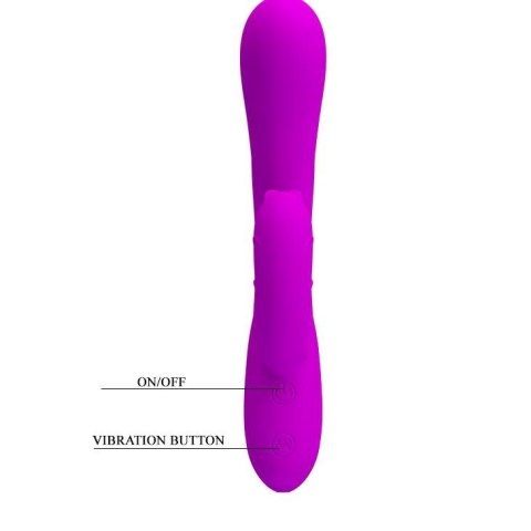 Wibrator króliczek Pretty Love Harry fioletowy wodoodporny 30 funkcji