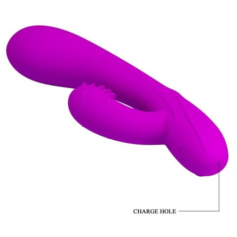 Wibrator króliczek Pretty Love Harry fioletowy wodoodporny 30 funkcji