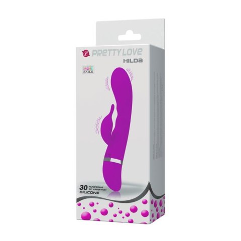 Wibrator króliczek Pretty Love Hilda 30 funkcji silikonowy