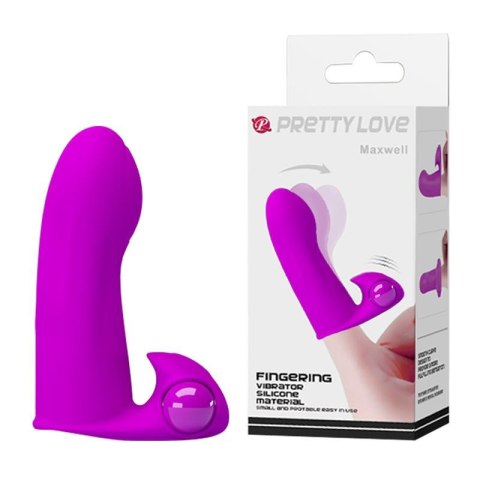 Wibrator na palec Pretty Love Maxwell fioletowy