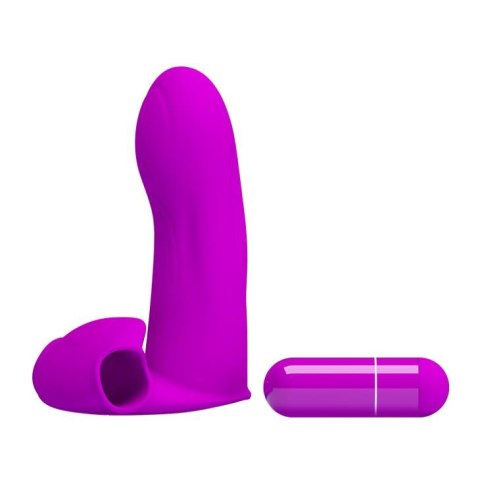 Wibrator na palec Pretty Love Maxwell fioletowy