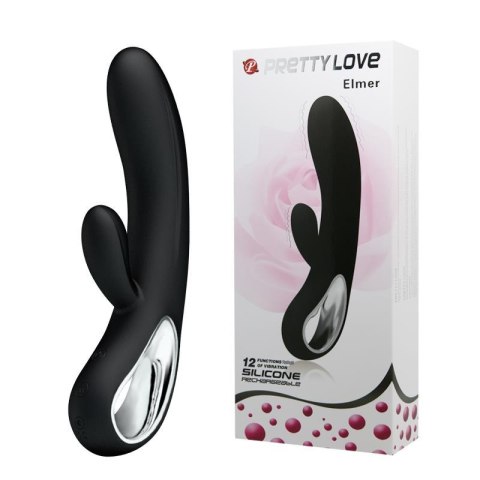 Wibrator punktu G Pretty Love Elmer fioletowy USB 12 trybów