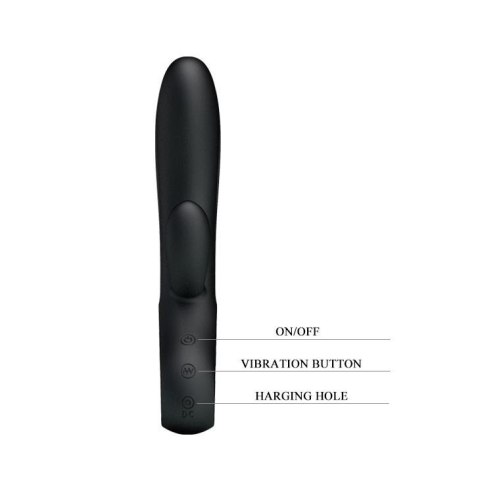 Wibrator punktu G Pretty Love Elmer fioletowy USB 12 trybów