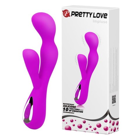 Wibrator punktu G Pretty Love silikonowy USB 19,5 cm