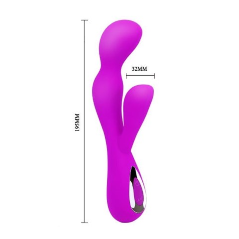 Wibrator punktu G Pretty Love silikonowy USB 19,5 cm