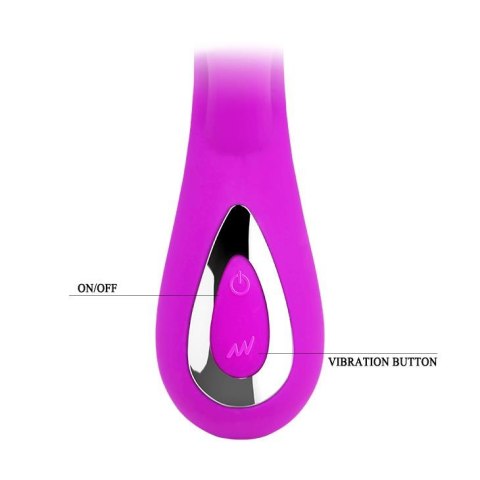Wibrator punktu G Pretty Love silikonowy USB 19,5 cm