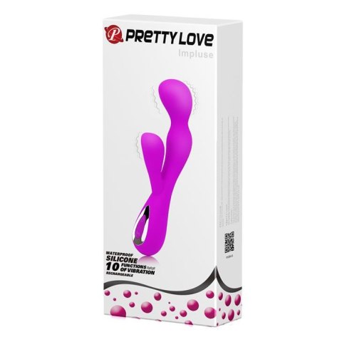 Wibrator punktu G Pretty Love silikonowy USB 19,5 cm