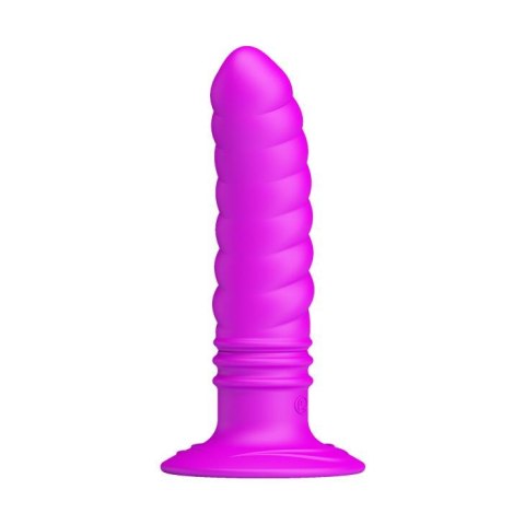Wibrujący korek analny Pretty Love Twist z przyssawką 10 trybów
