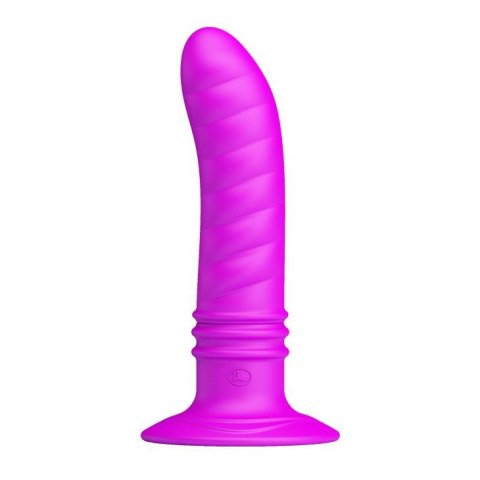 Wibrujący korek analny Pretty Love Twist z przyssawką 10 trybów