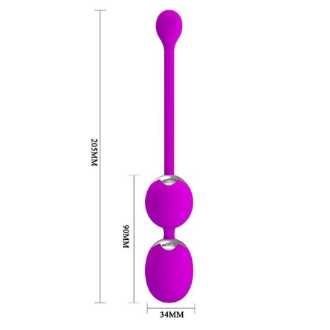 Kulki wibrujące Pretty Love Willie zdalnie sterowane USB 12 trybów