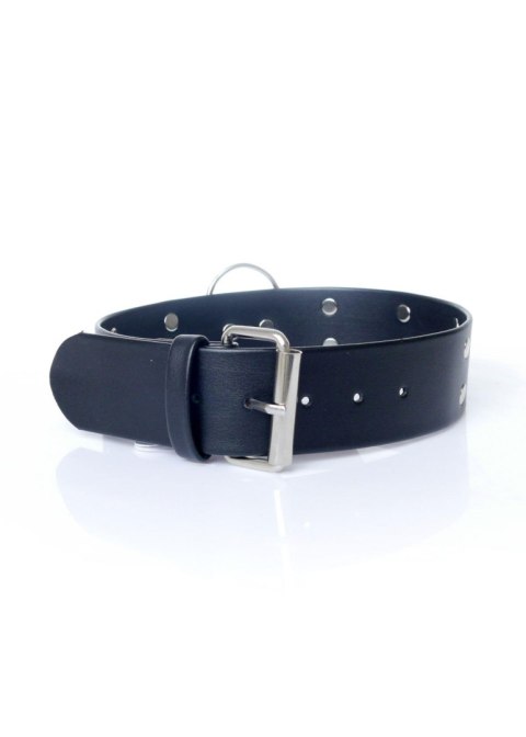 Obroża z ćwiekami Fetish B Series 4 cm regulowana