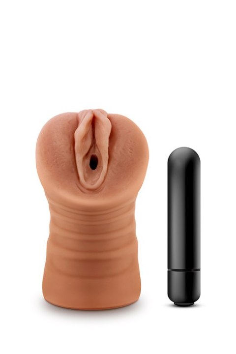 Realistyczny masturbator Julieta Mocha Blush z wibracją