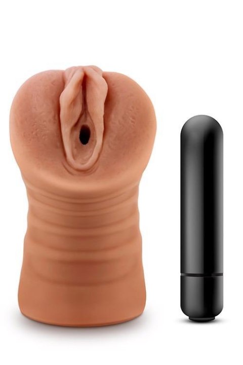 Realistyczny masturbator Julieta Mocha Blush z wibracją