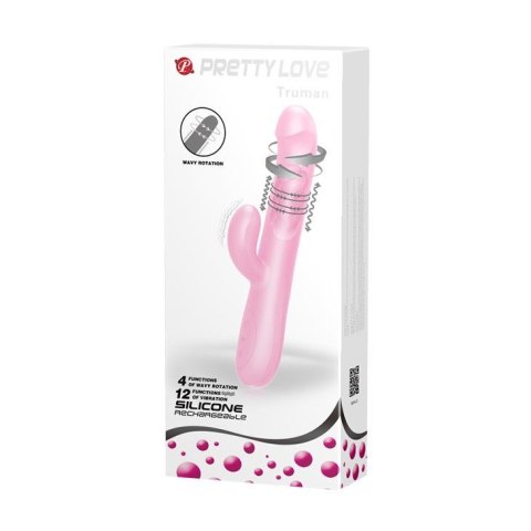 Wibrator rotacyjny punktu G Pretty Love Truman USB silikonowy wodoodporny
