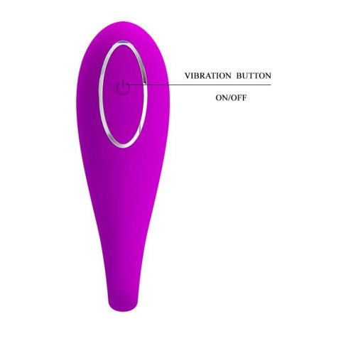Wibrator silikonowy Pretty Love August Bluetooth USB 12 funkcji