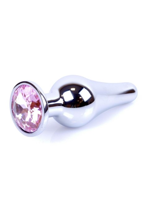Biżuteria analna srebrna z diamentem HeavyFun 9,5 cm