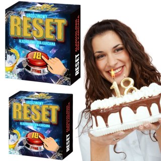 Gra karciana erotyczna alkoholowa Urodzinowy Reset Grammi