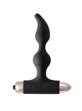 Korek analny wibrujący Elation Lola Toys czarny 13 cm