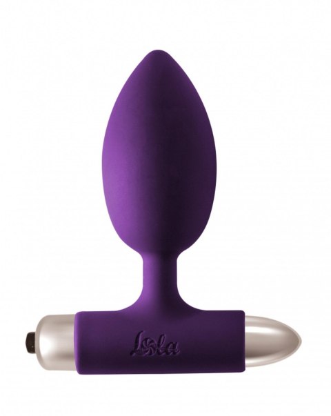 Korek analny wibrujący Perfection ultrafioletowy Lola Toys 11 cm